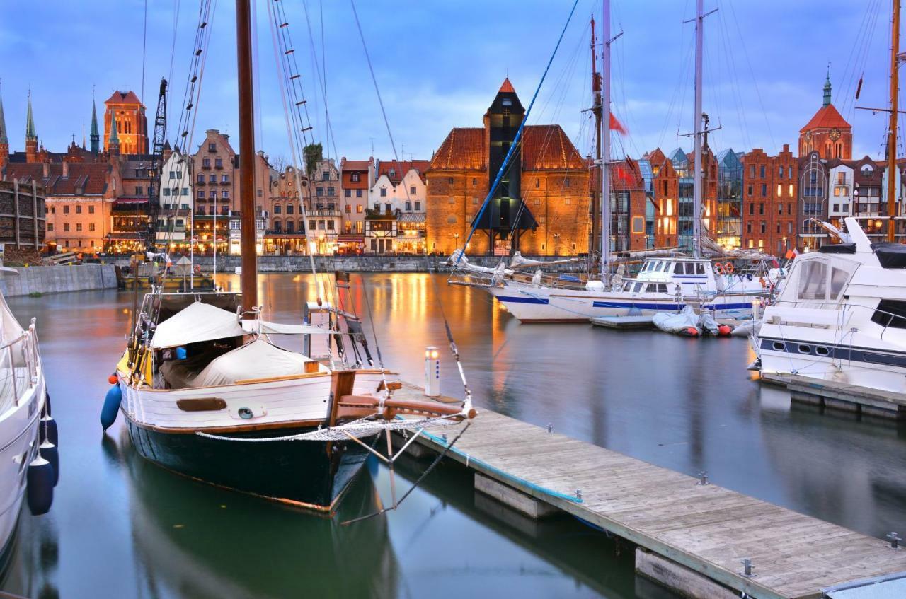 Luxury Voyage Apartments + Extra Bikes Gdansk Dış mekan fotoğraf